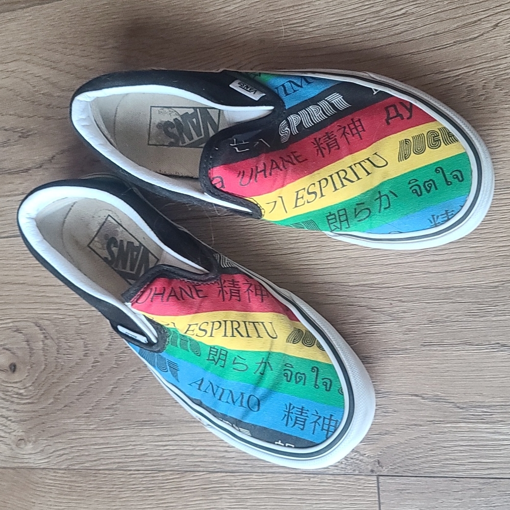 Colorful vans